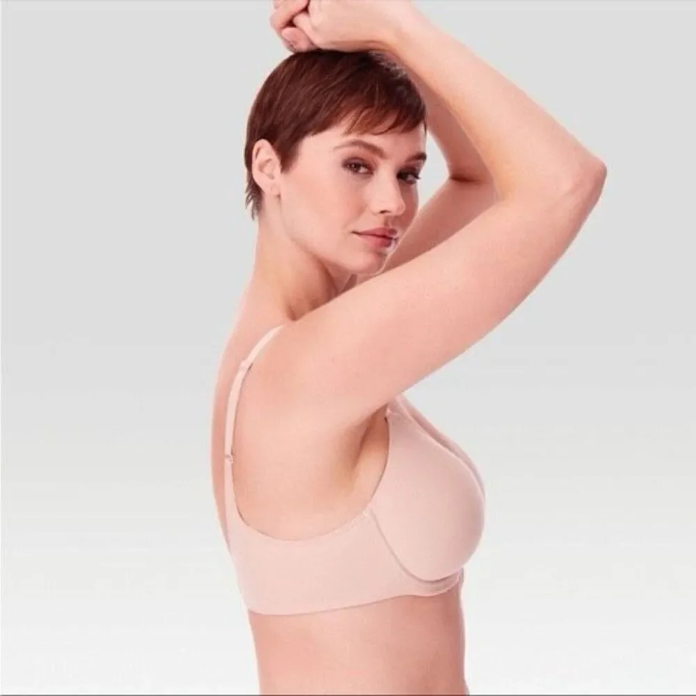 ✨Beauty By Bali Women’s T-Shirt Tan Sz 36DD Bra✨